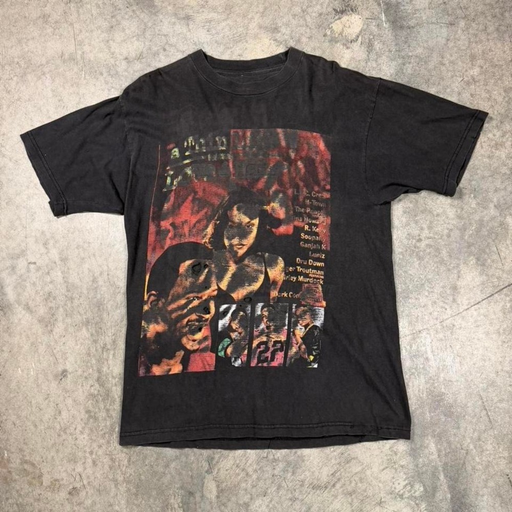 Vintage 90s A Thin Line Between Love and Hate Movie Rap Tee
